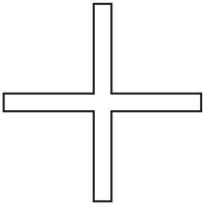 Plus icon in grey
